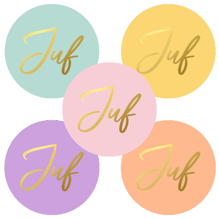 Stickers - Juf