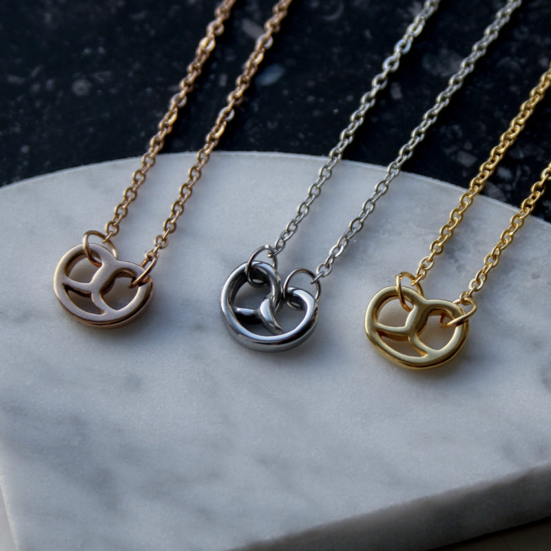 Pretzel ketting