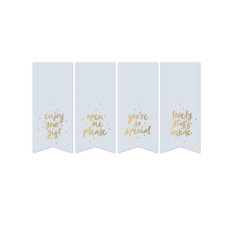 CollectivWarehouse Sweet Message vaantjes cadeaustickers