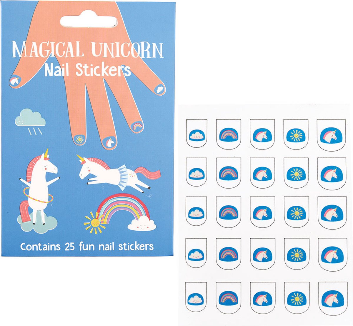 Rex London - Nagelstickers unicorn