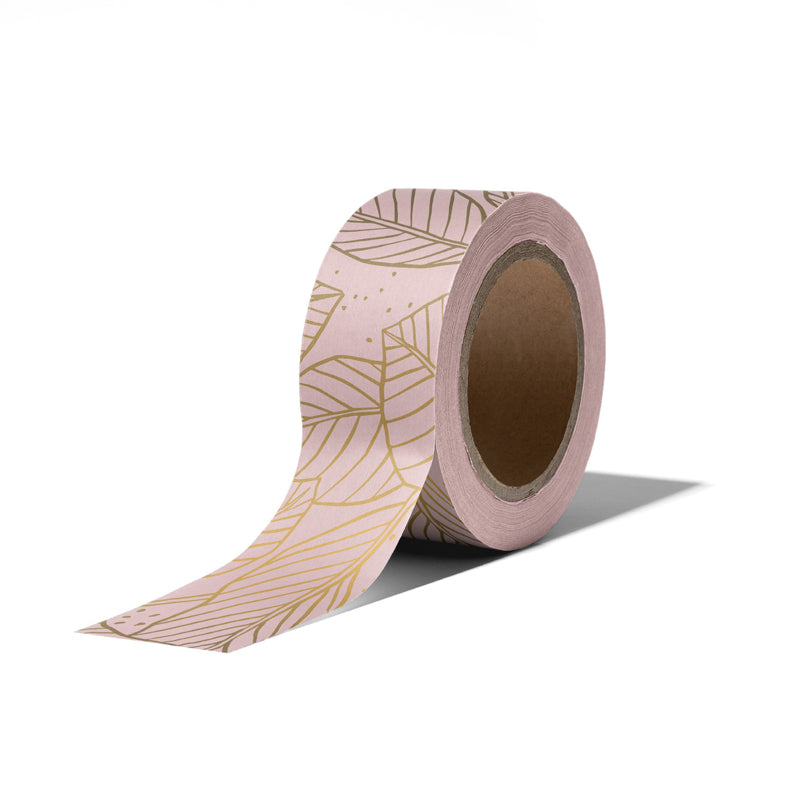 CollectivWarehouse - Washitape Lovely Leaves – Roze