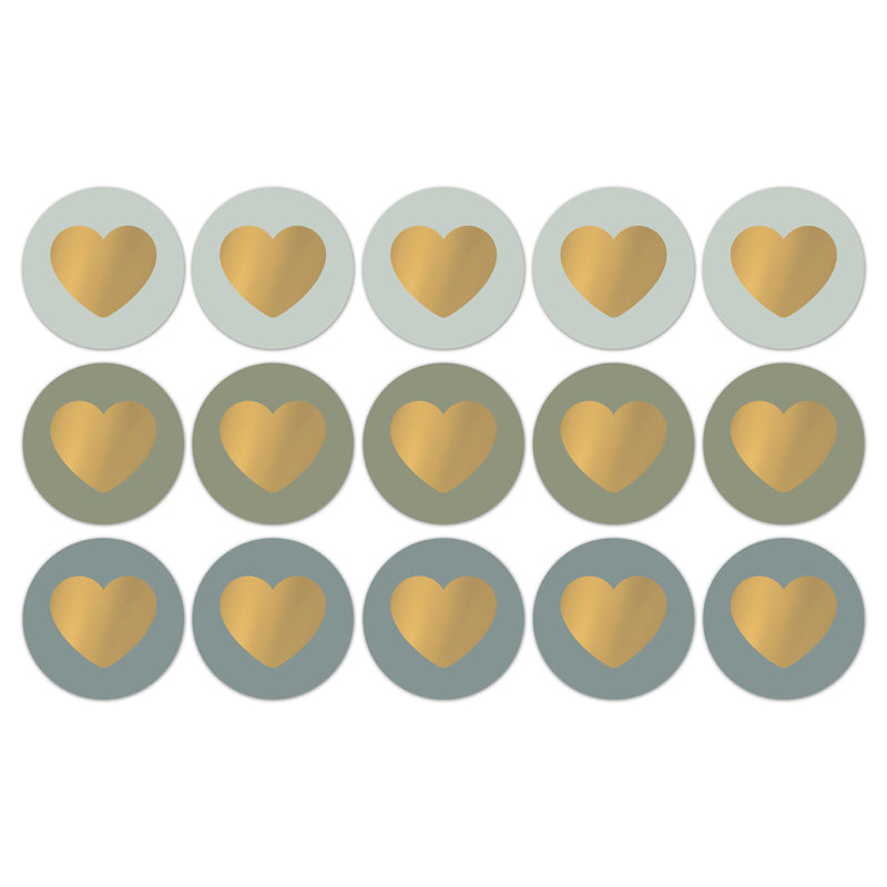 CollectivWarehouse - Lovely Hearts cadeaustickers - Fall
