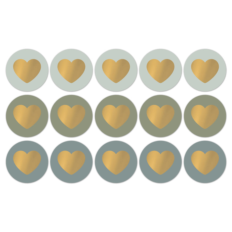 CollectivWarehouse - Lovely Hearts cadeaustickers - Fall