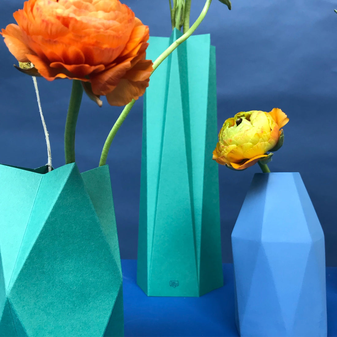 Happy Whatever - Card & Vaas in One - Large - Lucky Green