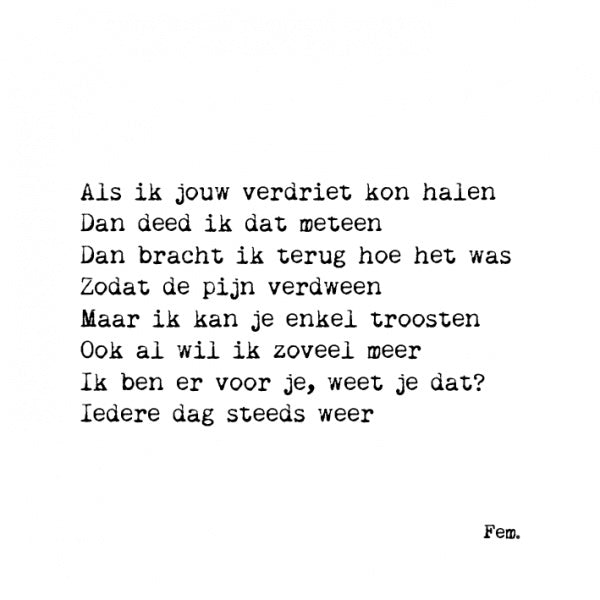 Papierpleziertjes – Verdriet