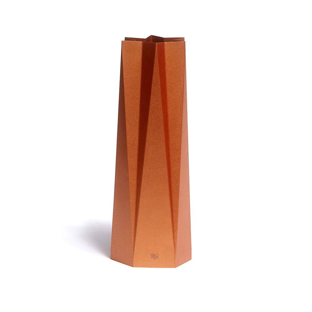 Happy Whatever - Card & Vaas in One - Large - Stardust Copper
