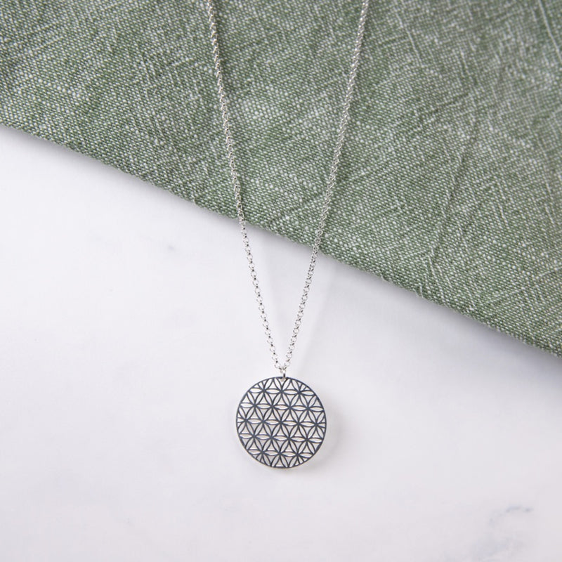 Flower of life mandala 2.0 ketting