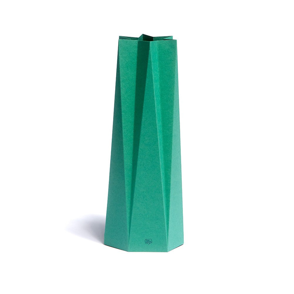 Happy Whatever - Card & Vaas in One - Large - Lucky Green