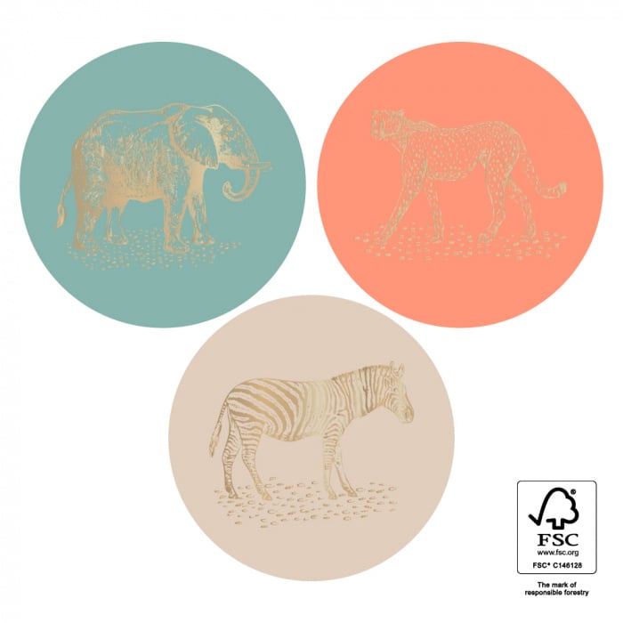 HOP Stickers Multi - Jungle Vintage Gold - Sweet