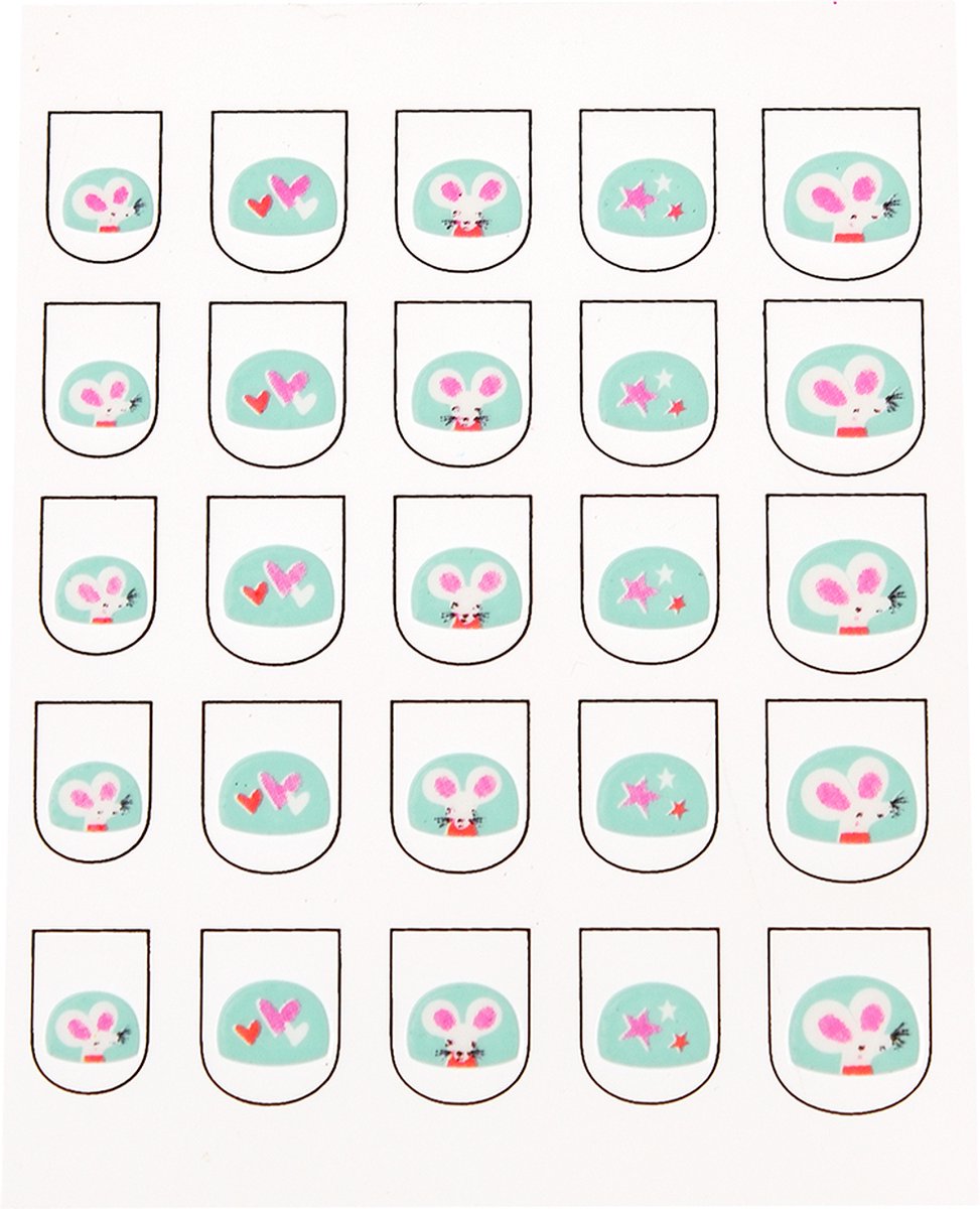 Rex London - Mimi and Milo nagelstickers