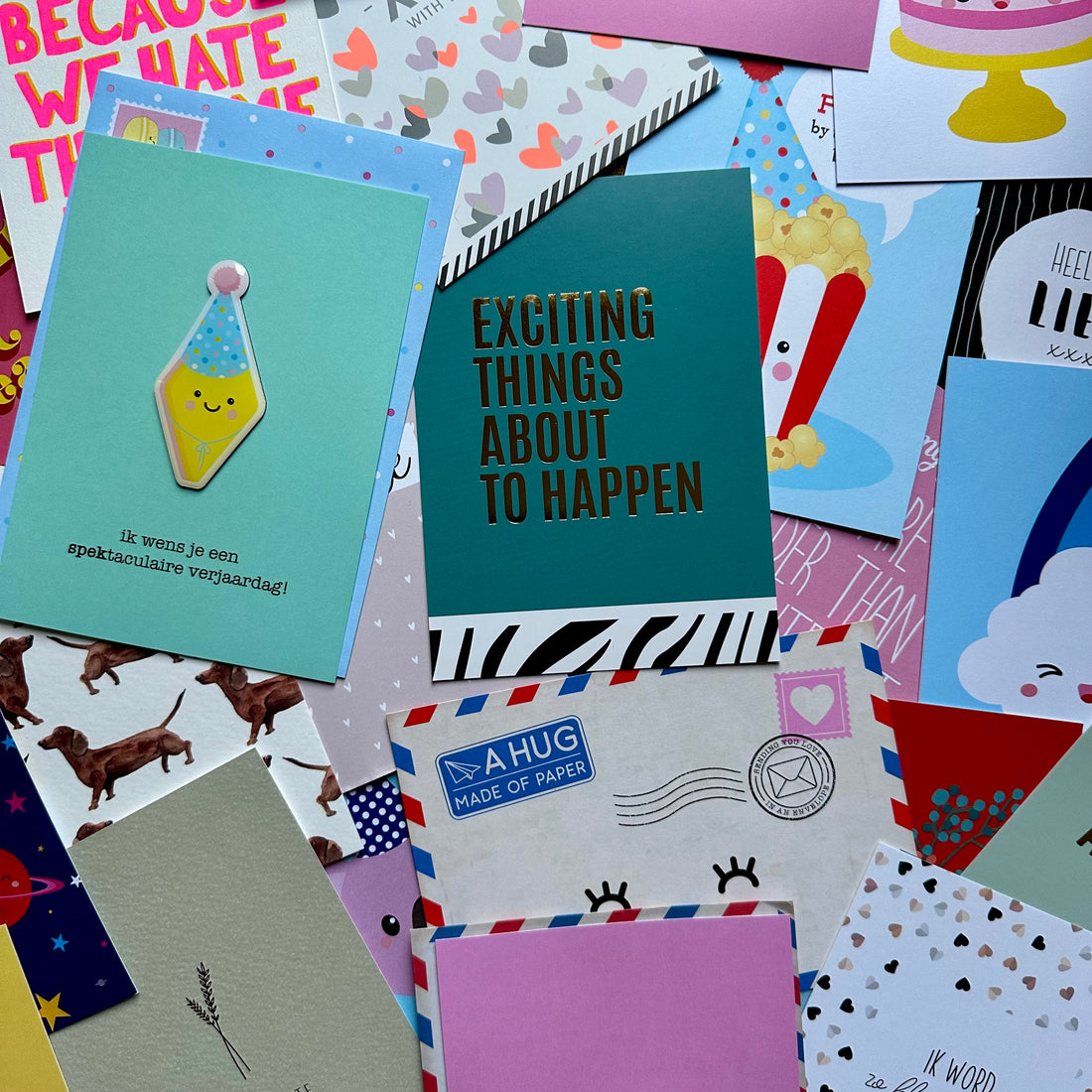 Set tien ansichtkaarten