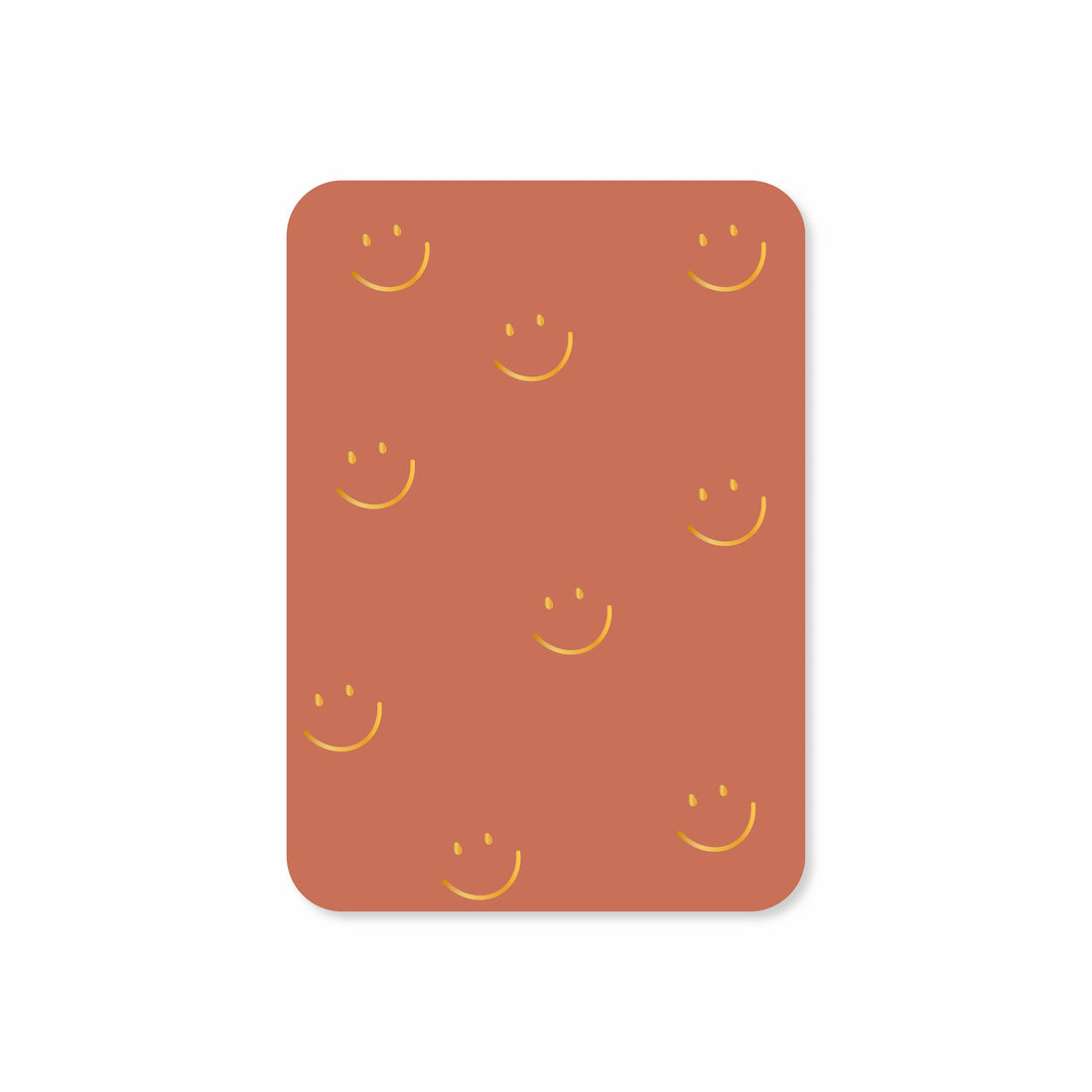 Kaartjes van Maaike - minikaartje smiley