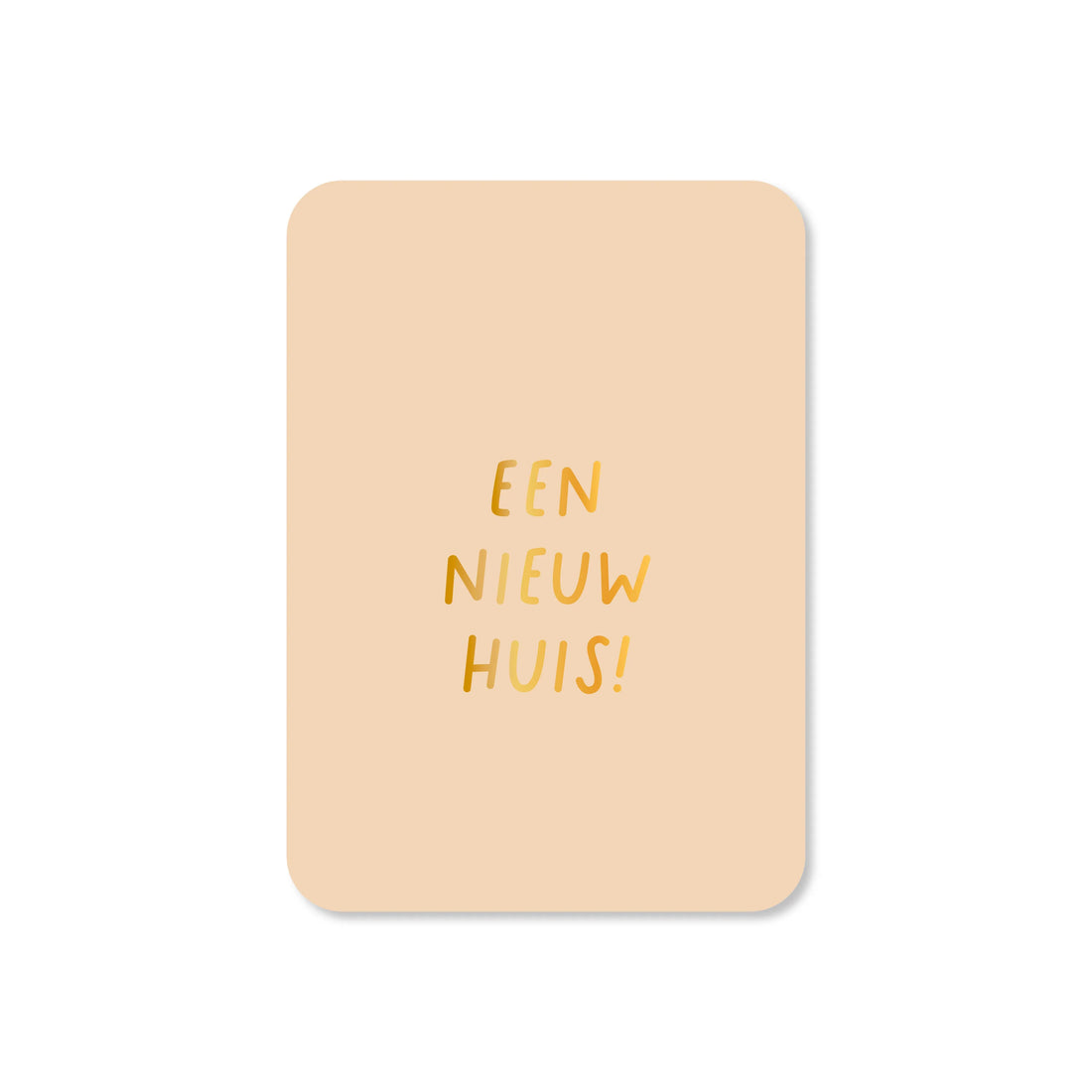 Kaartjes van Maaike - minikaartje een nieuw huis