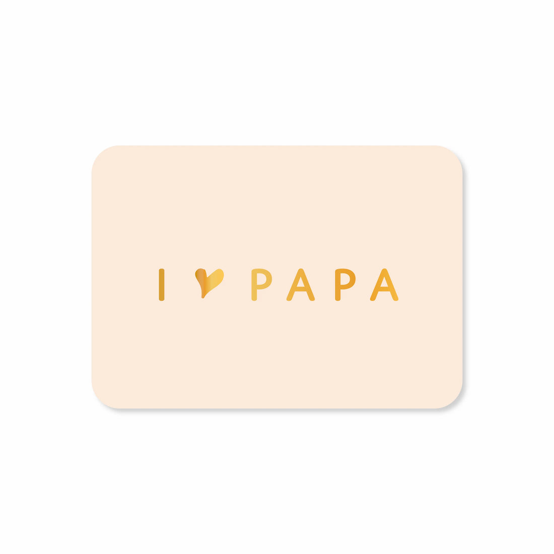 Kaartjes van Maaike - I love papa