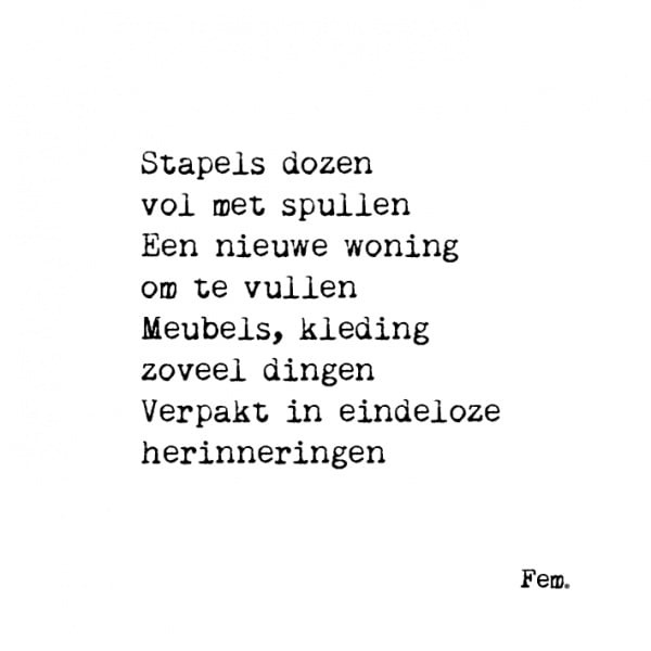 Papierpleziertjes – Stapels dozen