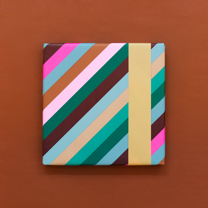 HOP - Inpakpapier - Multi Stripes - Peach