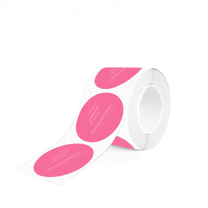 HOP Stickers - Heart Spot UV - Flamingo Pink