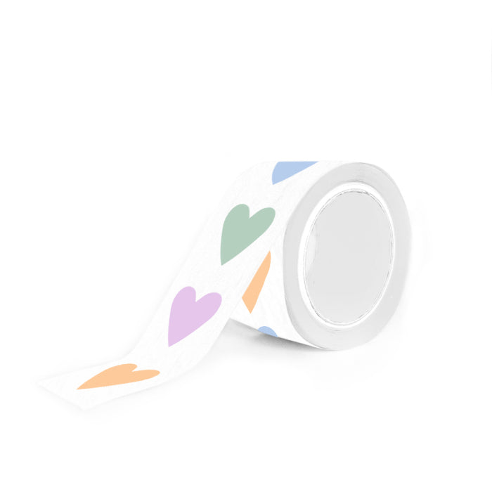 HOP Stickers - Multi - Hearts Mini - Pastel