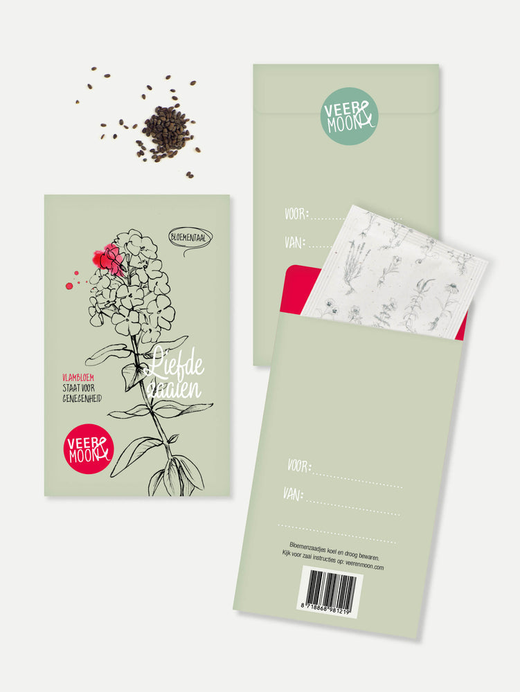 Veer & Moon - Zadenzakje Liefde zaaien