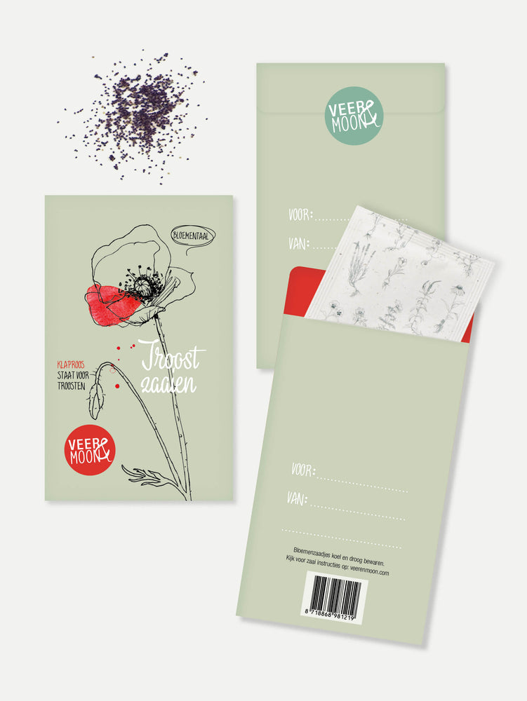 Veer & Moon - Zadenzakje Troost zaaien