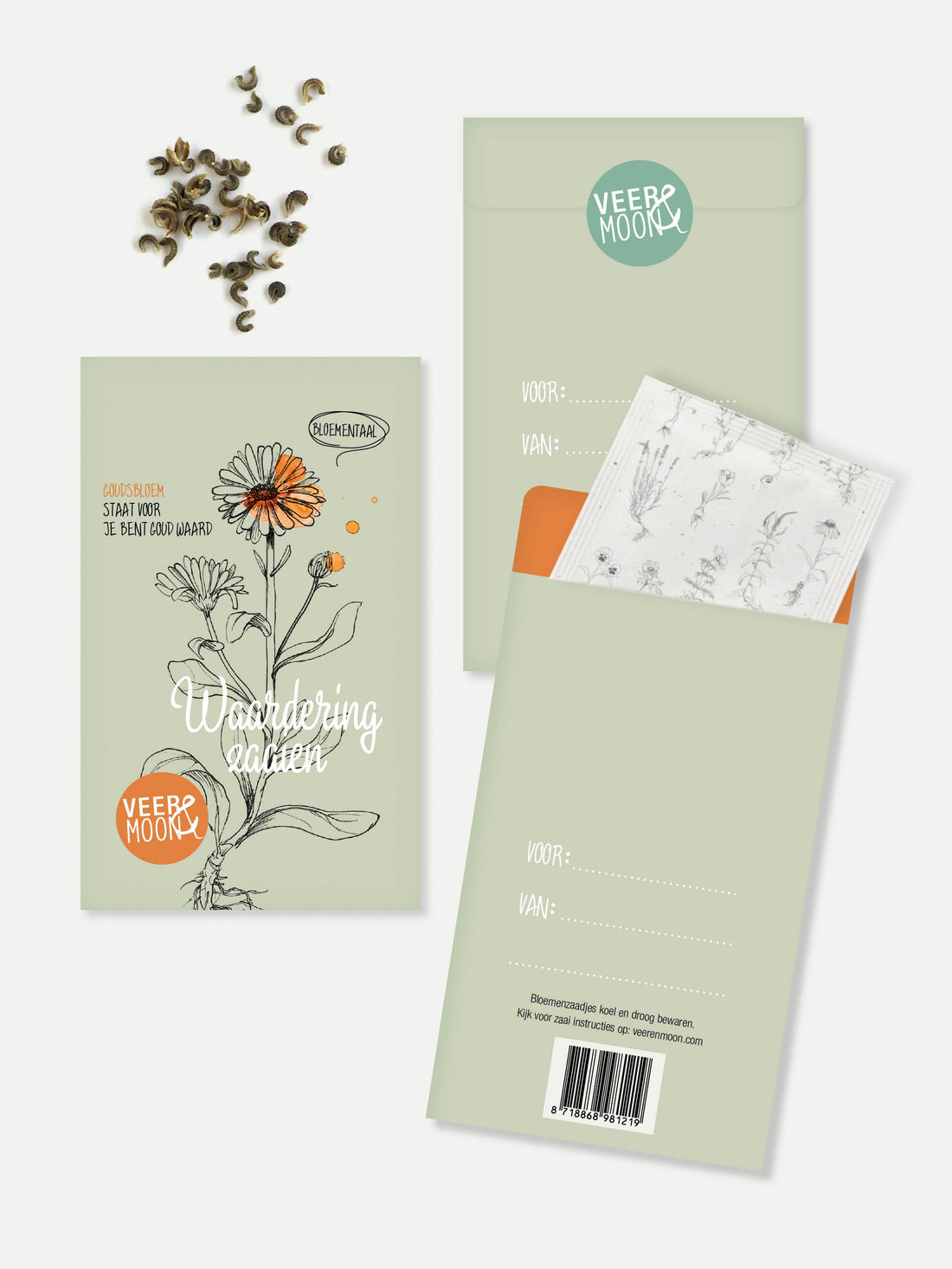 Veer & Moon - Zadenzakje Waardering zaaien