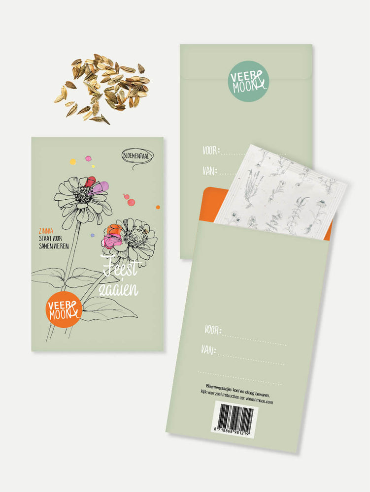 Veer & Moon - Zadenzakje Geluk zaaien