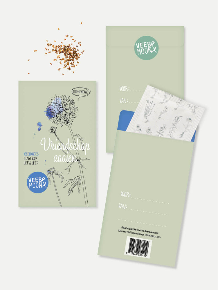 Veer & Moon - Zadenzakje Vriendschap zaaien