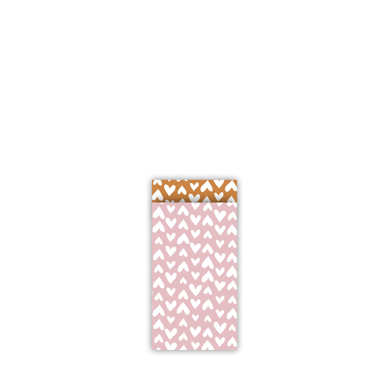 CollectivWarehouse Ethnic Hearts – cadeauzakjes 7 x 13 cm