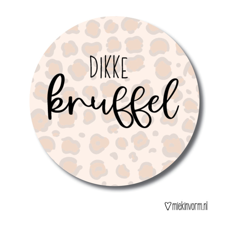 MIEKinvorm stickers - Dikke knuffel