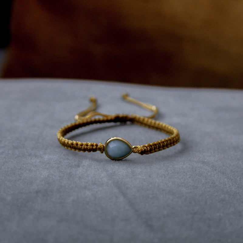 Golden hour winks armband - druppel