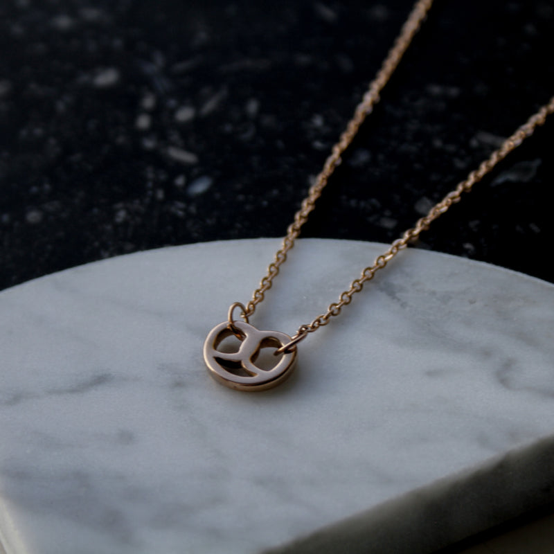 Pretzel ketting