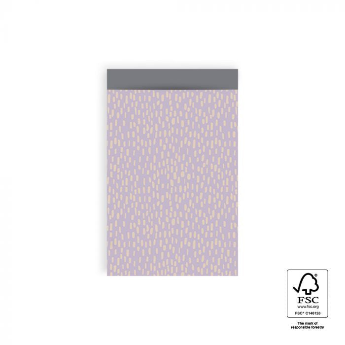 HOP Cadeauzakjes Sparkles - Lila - Grey - 12 x 19 cm