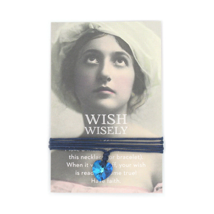 Wish wisely something blue