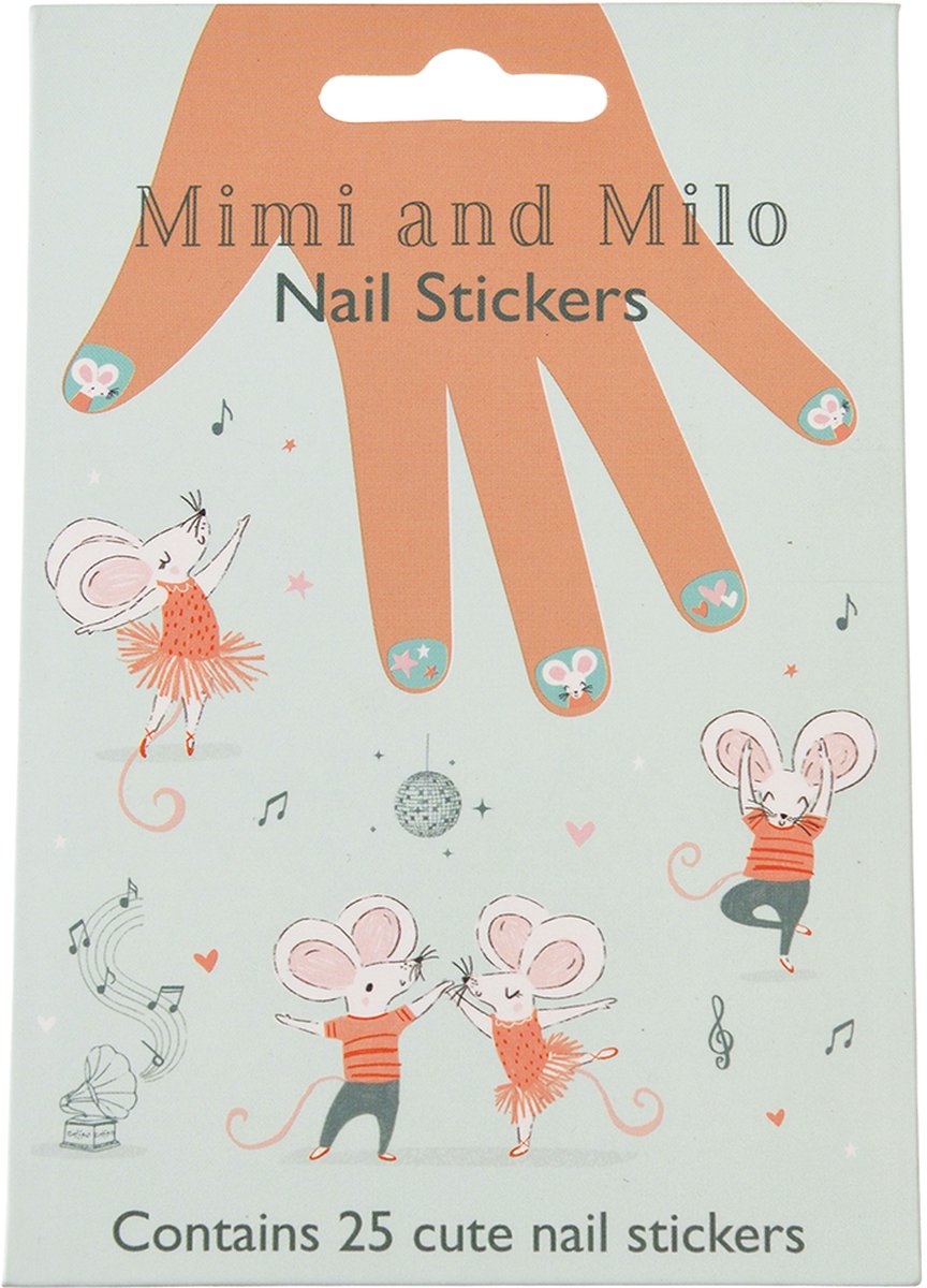 Rex London - Mimi and Milo nagelstickers
