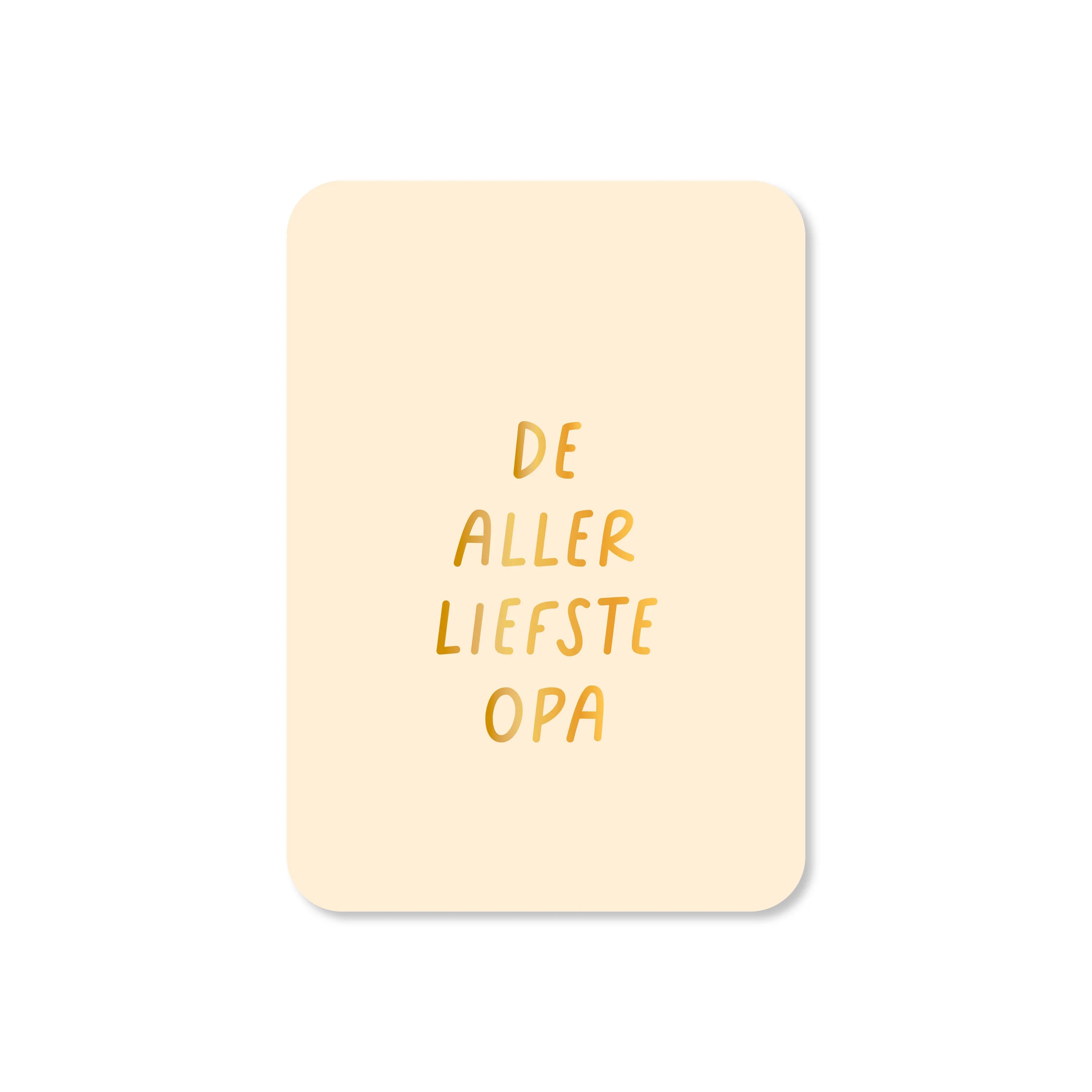 Kaartjes van Maaike - de allerliefste opa