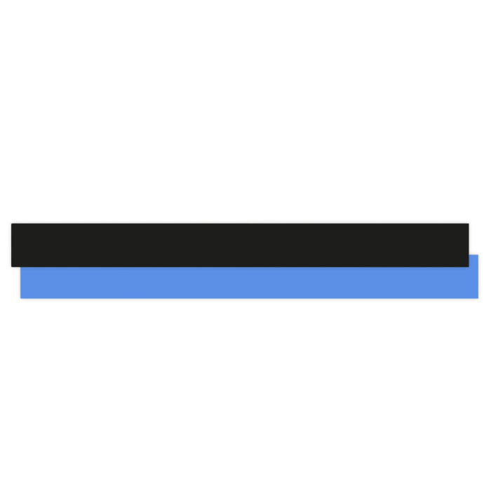 HOP - Lint - Paporlene - Uni - Black - Indigo