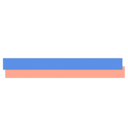 HOP - Lint - Paporlene - Uni - Indigo - Salmon