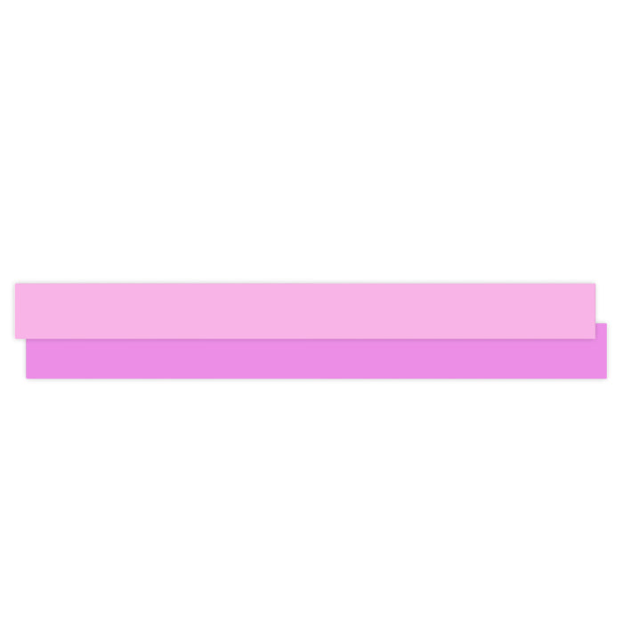 HOP - Lint - Paporlene - Uni - Pink Soft - Deep Pink