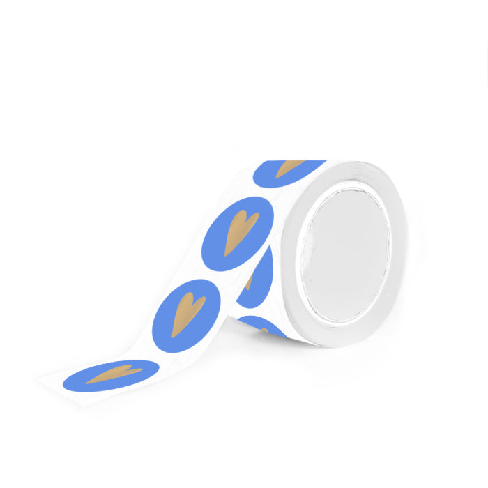 HOP - Stickers - Heart - Indigo Blue