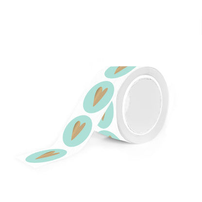 HOP - Stickers - Heart - Mint