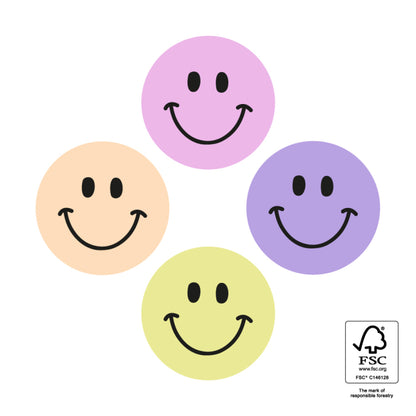 HOP - Stickers Multi - Smiley Mini Sweet