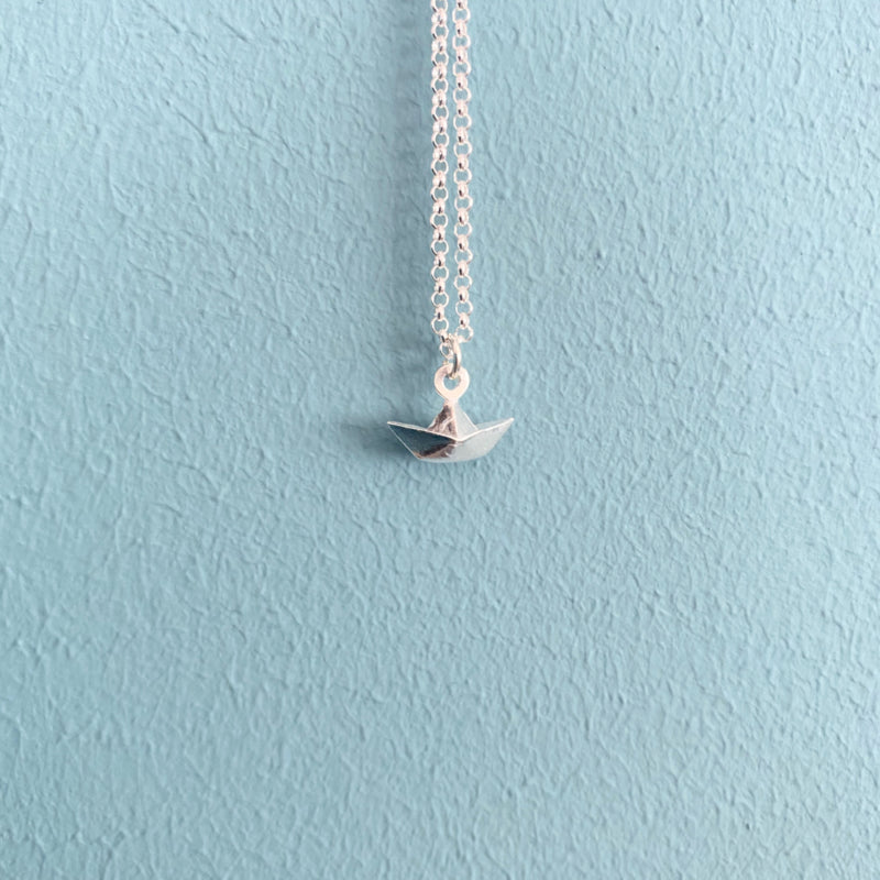 Silver luck Row, row, row your boat ketting