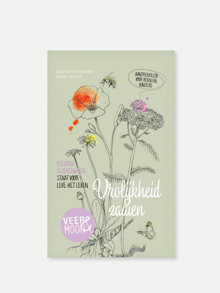 Veer & Moon - Zadenzakje Vrolijkheid zaaien