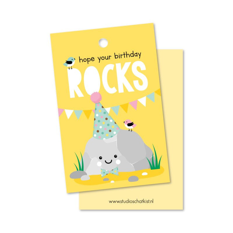 Kadolabel | hope your birthday rocks