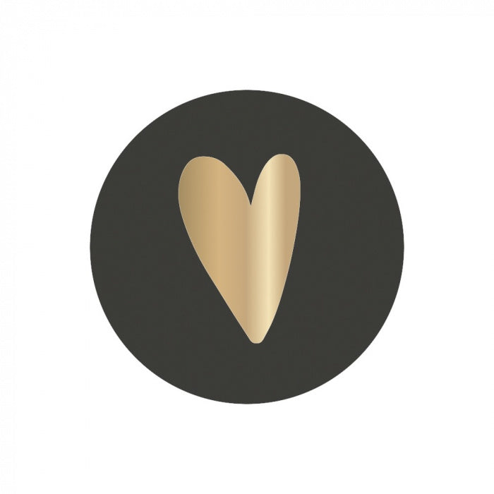 HOP Stickers - Heart Dark